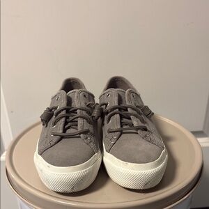 Women’s Gray Sperry Sneakers